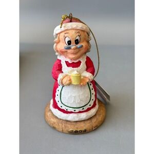 Marathon 2004 Holiday Collector Series Mrs Claus Ornament Series 4 1 of 6 Red